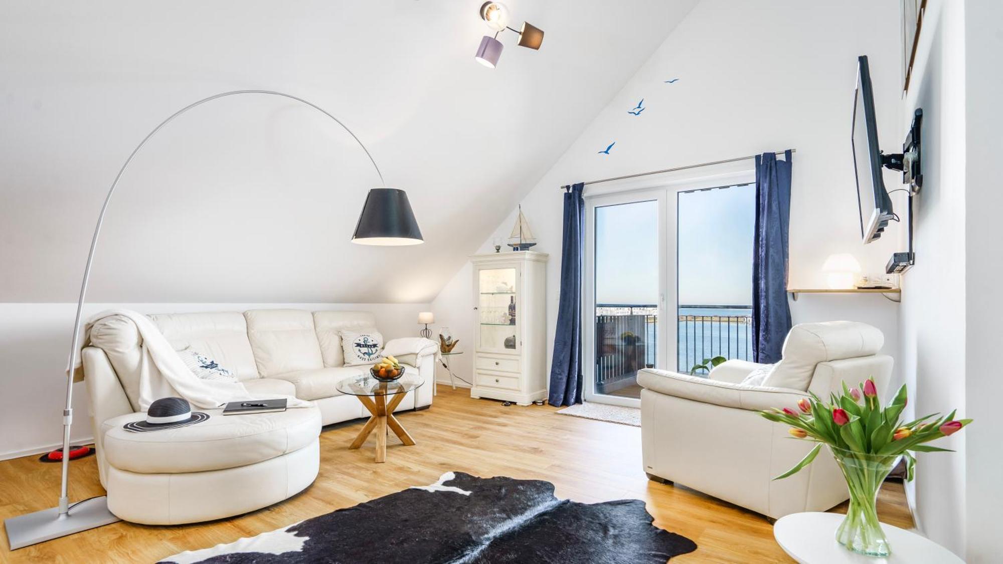 Lungomare Oro, Penthouse Am Yachthafen, Traum Meerblick, Hunde Erwuenscht Kappeln Luaran gambar