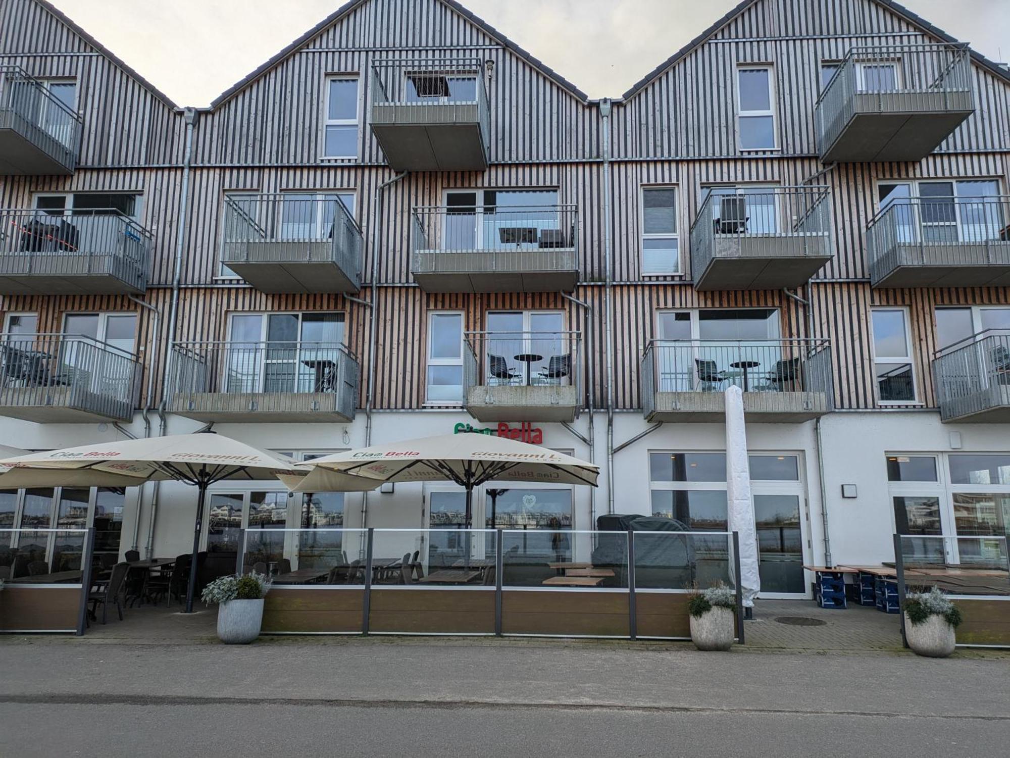 Lungomare Oro, Penthouse Am Yachthafen, Traum Meerblick, Hunde Erwuenscht Kappeln Luaran gambar